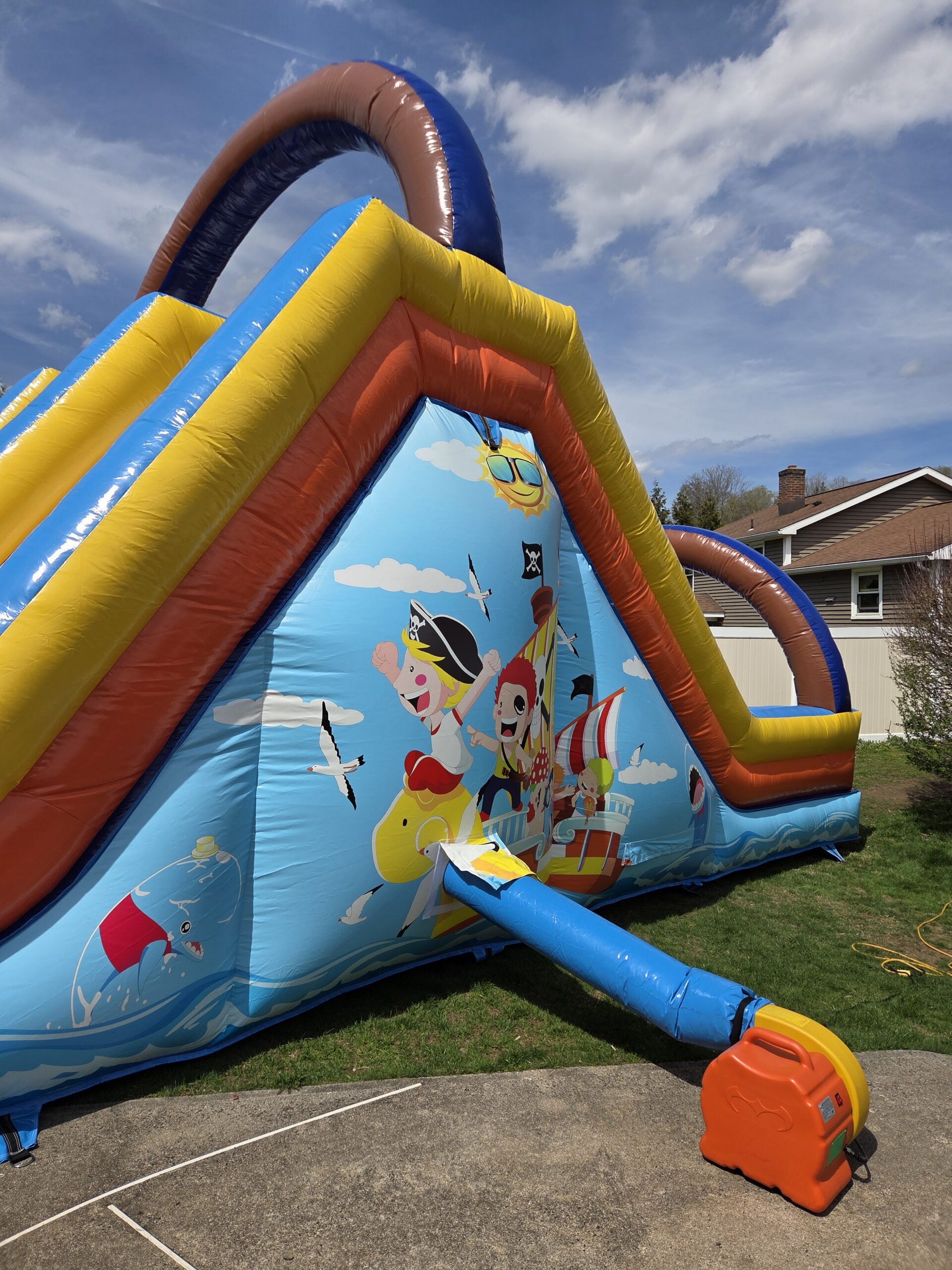 80 Ft Pirate Obstacle Course - Image 7