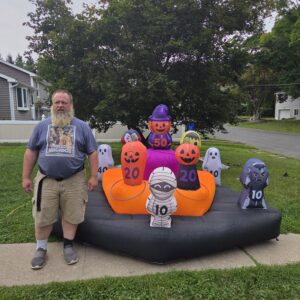 Ring-or-Treat — Halloween Inflatable Ring Toss